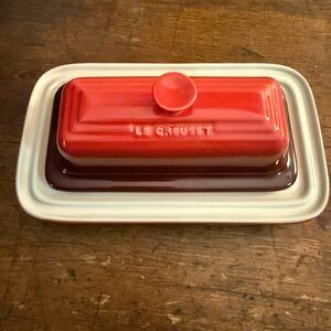 Le Creuset butter dish